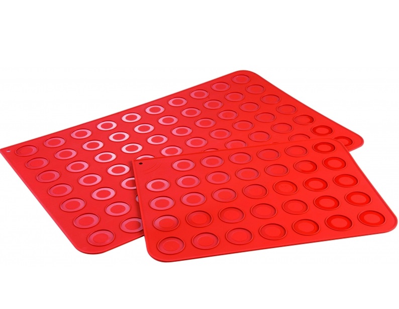 Covoras din silicon MACARONS 60X40 ROSSO MAT 30TM6001R