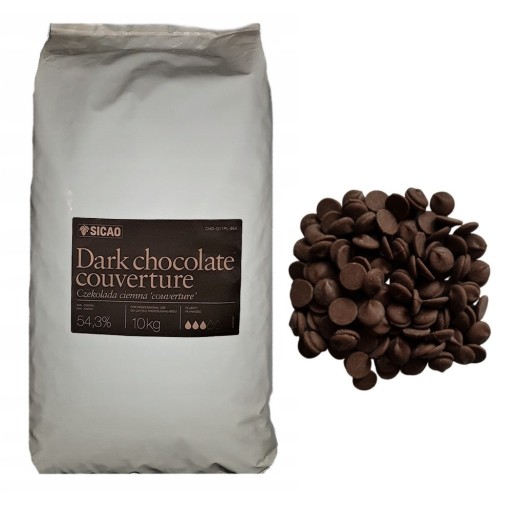Ciocolată neagră 54,3% 10 kg CHD-Q11PL-86A SICAO