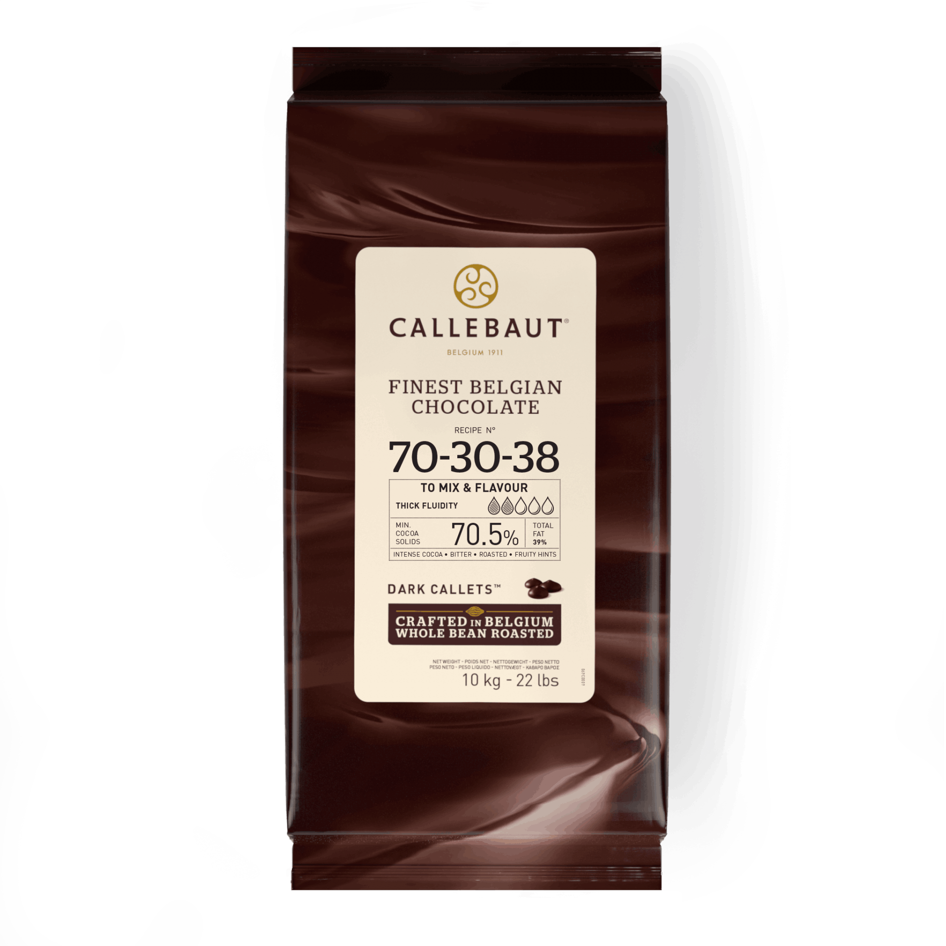 Ciocolata neagra 70,5% 10 kg Callebaut