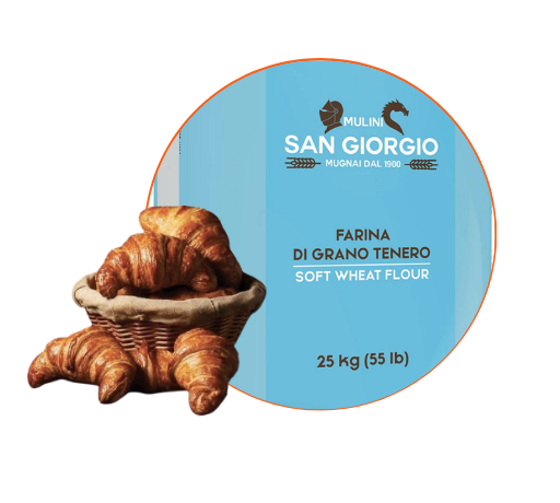 Faina de grau tanar pentru foietaj si croissante 00 SPECIALE SAN GIORGIO