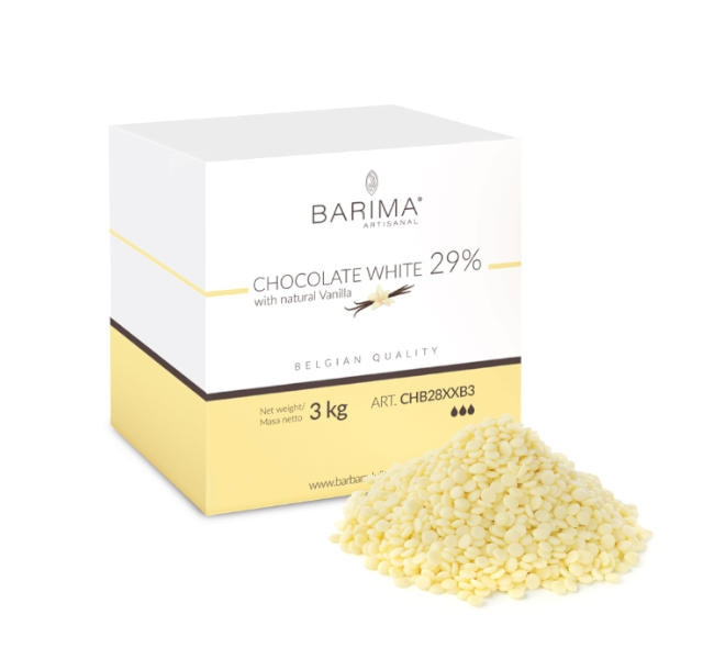 Ciocolata alba 29% 3kg CHB28XXB3 BARB