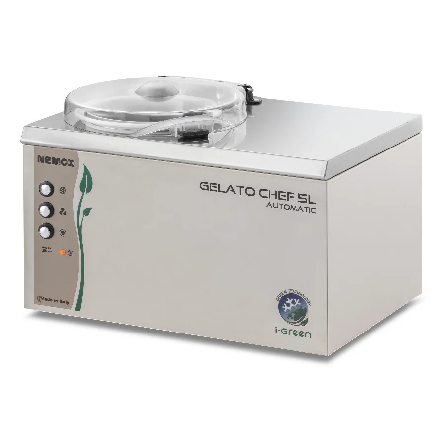 Aparat de înghețată Nemox Gelato Chef 5L Automatic i-Green
