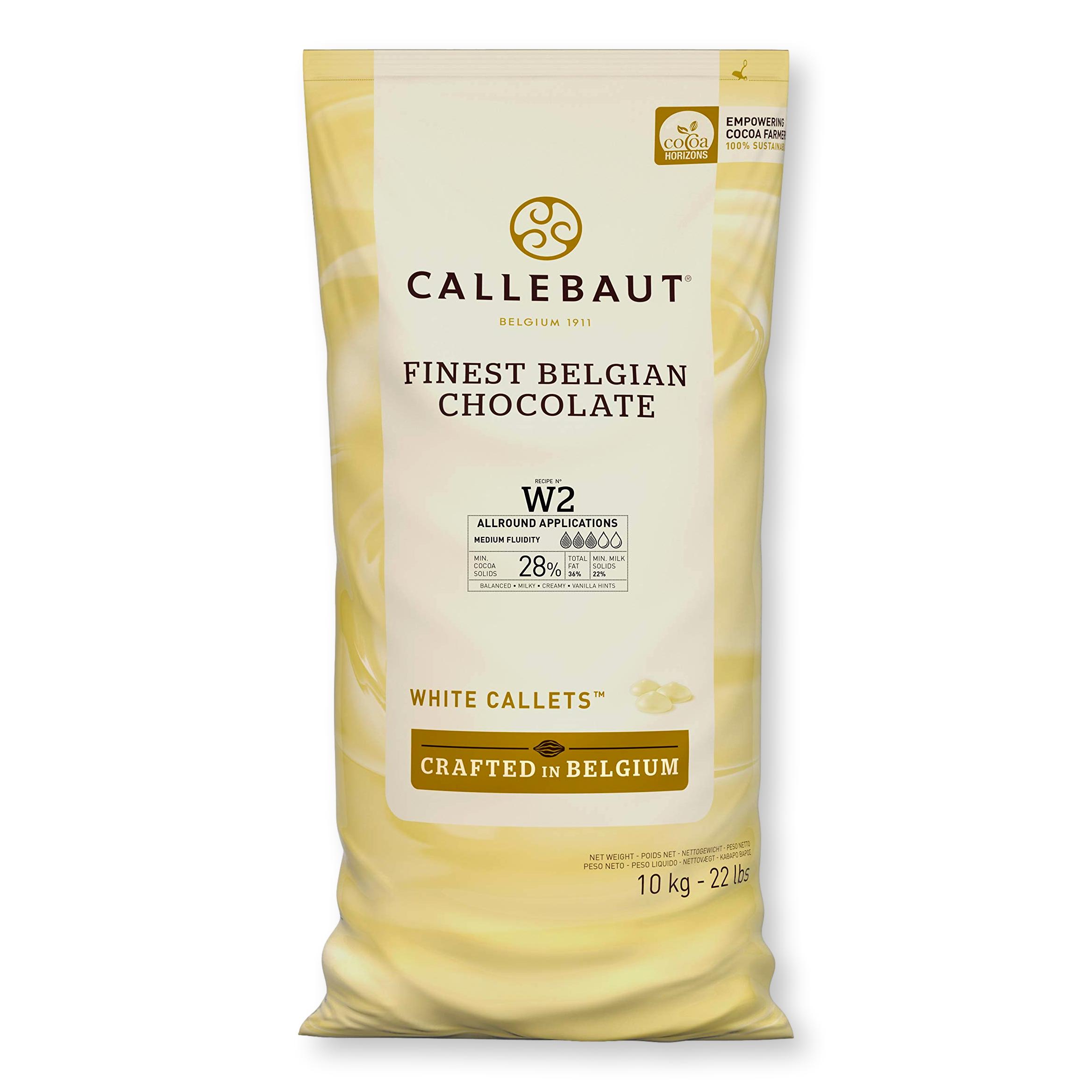 Ciocolata alba 28% cacao 10 kg Callebaut