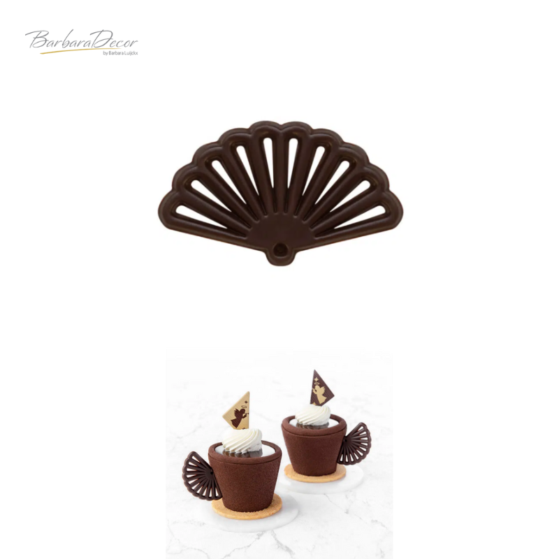 Decoratiuni din  ciocolata ORIENT 400 buc.1 kg 33192 BARB