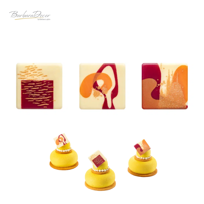 Decoratiuni din ciocolata BARCELONA set 0,345 kg 33737 BARB