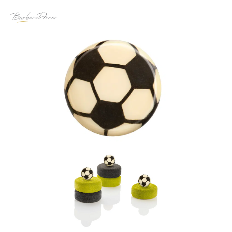 Decoratii din ciocolata Logo Footbal 0,41 kg 3444 BARB
