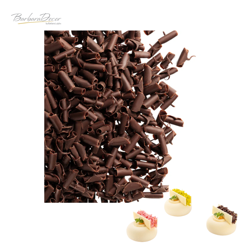 Decoratiuni fulgi din ciocolata cu lapte 1kg 3394871 BARB