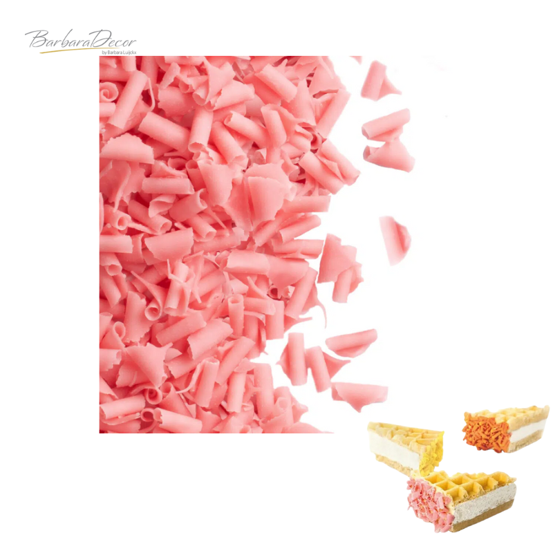 Fulgi din ciocolata CAPSUNA  2,5 kg 3325353 BARB