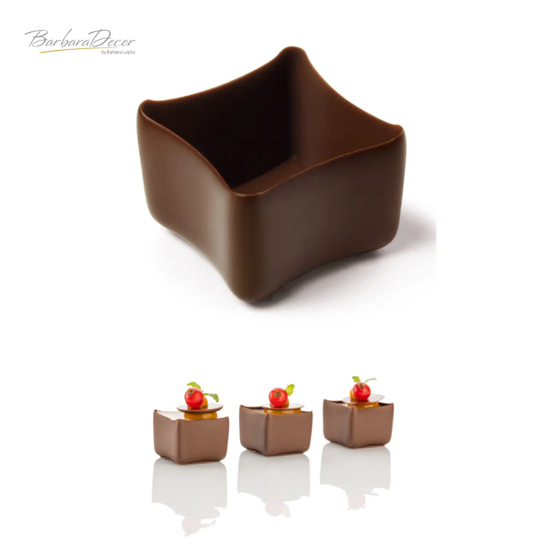 Decoratiuni din ciocolata Cups milk CARO 0.675kg 3392  BARB