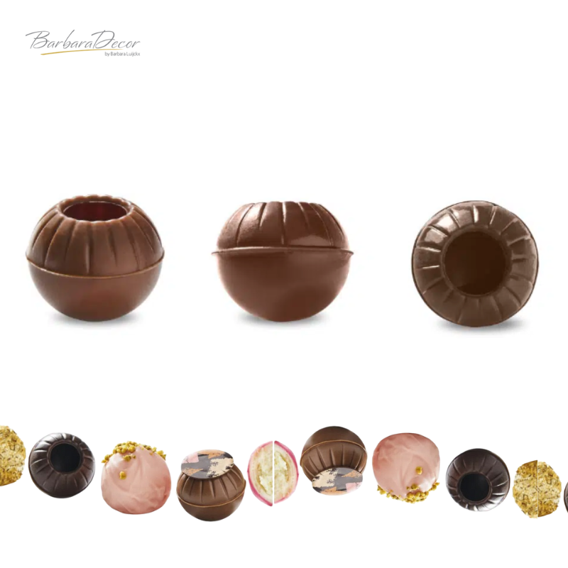Decoratiuni din ciocolata cu lapte TRUFFLE SHEELS 504 buc. 1.563 kg 1031 BARB