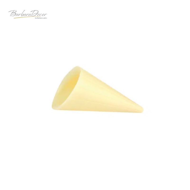 Decoratie din ciocolata Cones Alba 264 buc. 0.9kg 3366584  BARB