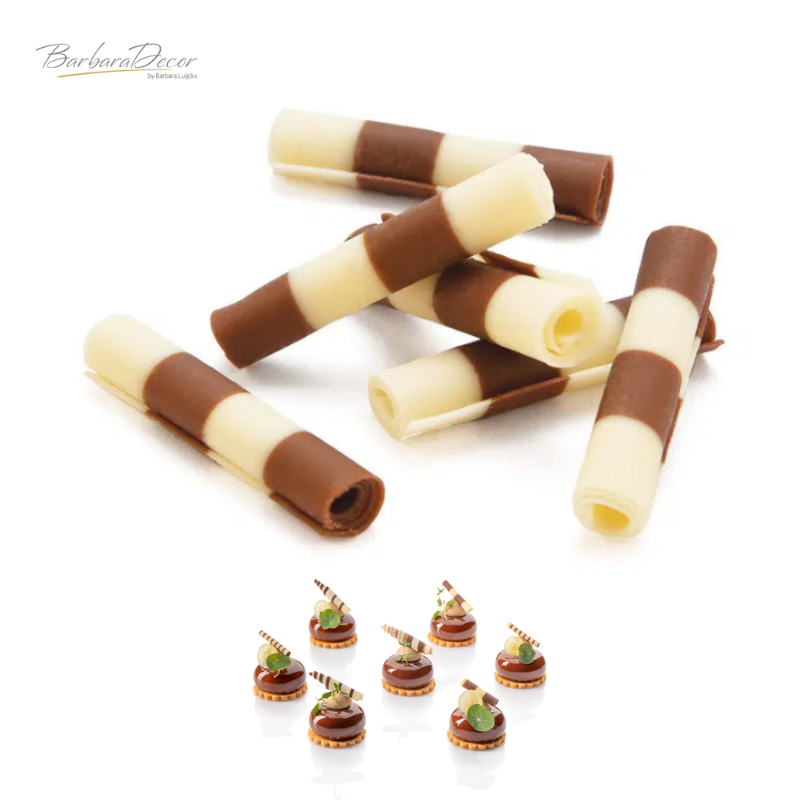 Decoratiuni din ciocolata Rolls Thuja 1,5 kg 339448  BARB