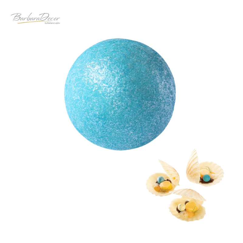 Decoratiuni din ciocolata BALLS BLUE PEARL 0.250KG 331059 BARB
