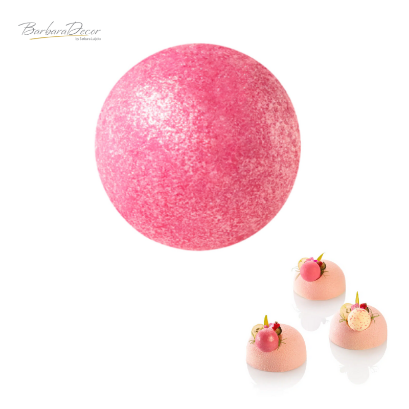 Decoratiuni din ciocolata BALLS PINK PEARL 0.250KG 331062 BARB