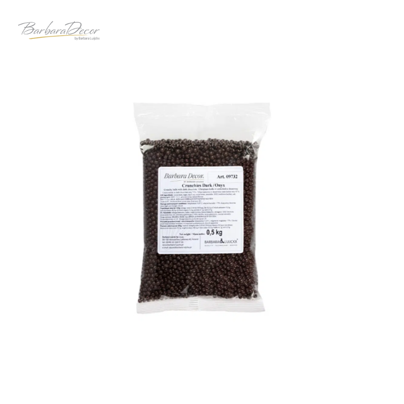 Orez expandat in ciocolata neagra ONYX  0,5kg 09732  BARB