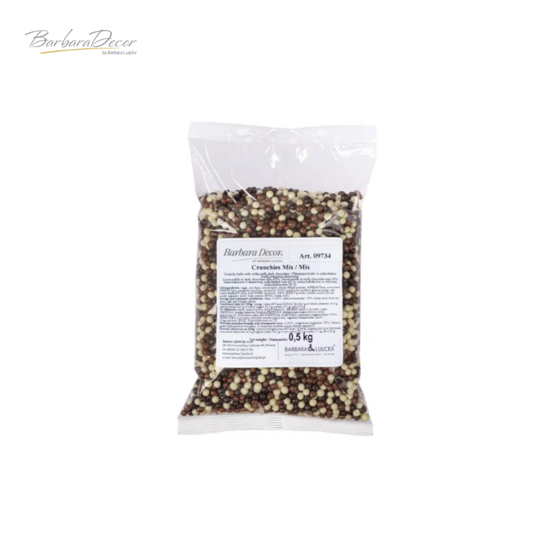 Orez expandat in ciocolata Mix Trio 0.50kg 09734 BARB