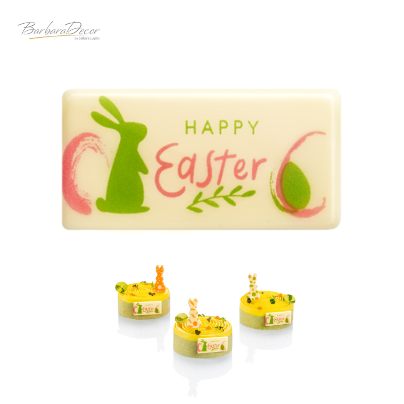 Decoratiuni de ciocolata Happy Easter 318buc. 0,69kg 33756 BARB