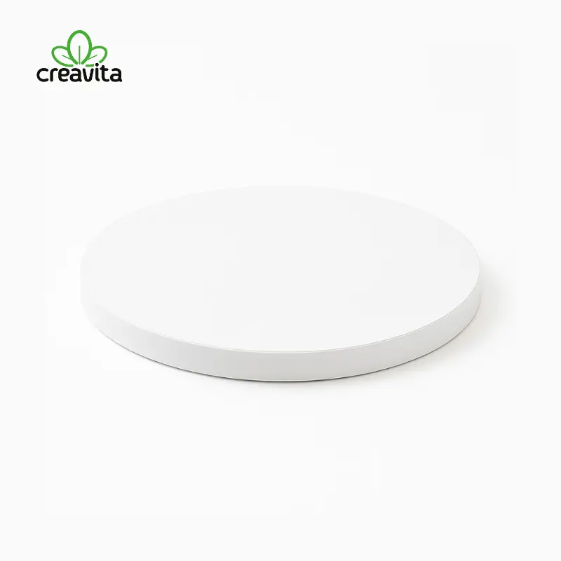Platforma tort rotunda alba  Ø25,50xH 0,6 cm GustaPro