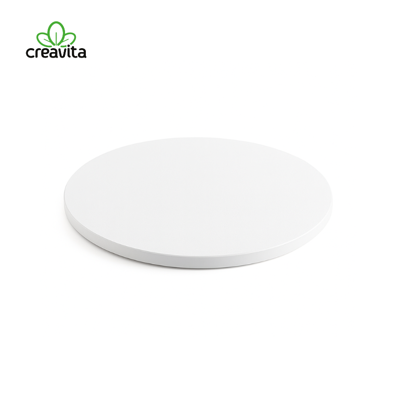 Platforma pentru tort rotunda alba Ø40xH1,2 cm GustaPro