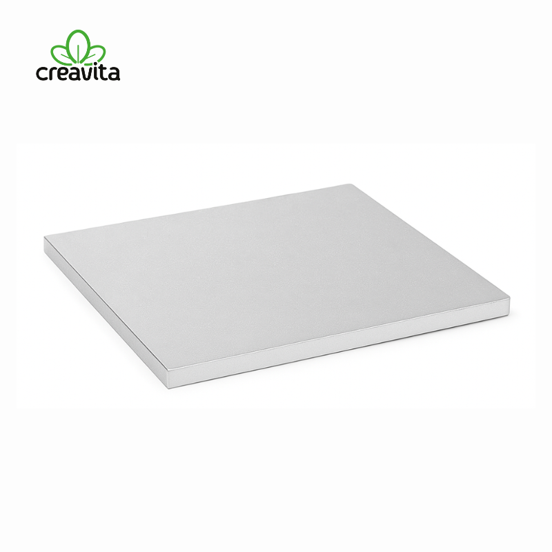 Platforma pentru tort argintie 35x48cm H1,2 cm GustaPro
