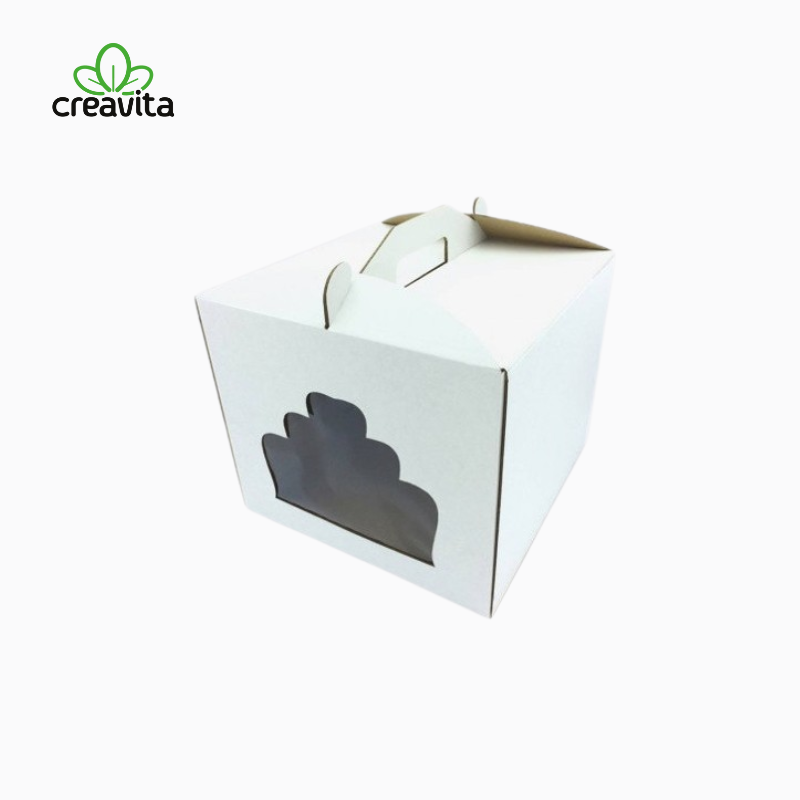 Cutie pentru tort cu fereastra 30x30x25 cm GustaPro