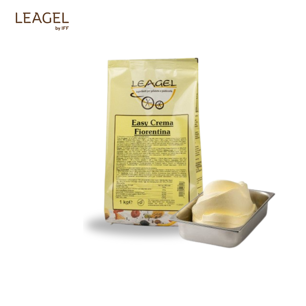 Baza gelato Florentina (clasic), punga 1 kg 128701 Leagel