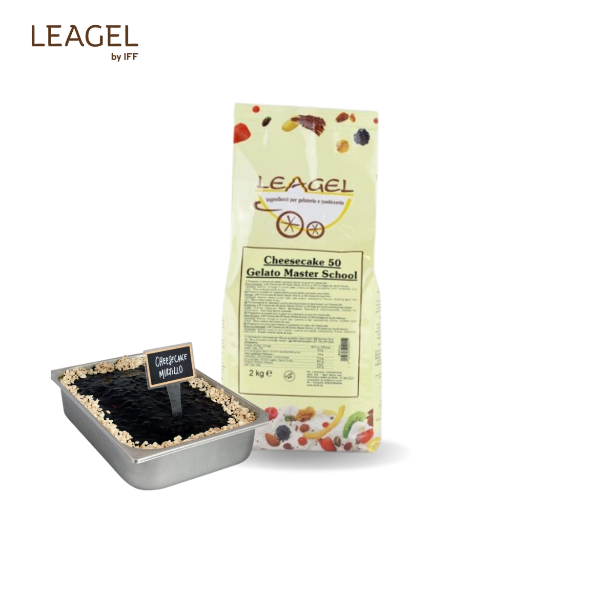 Pudra Cheesecake 50 Gelato Master School 2KG 141701 LGL