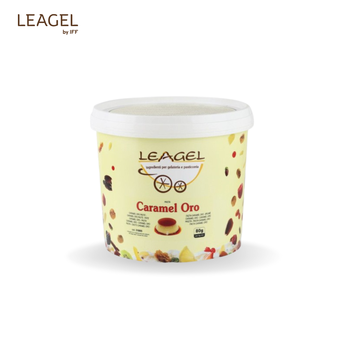 Pasta Gelato Caramela ORO3,5KG 310805 LGL