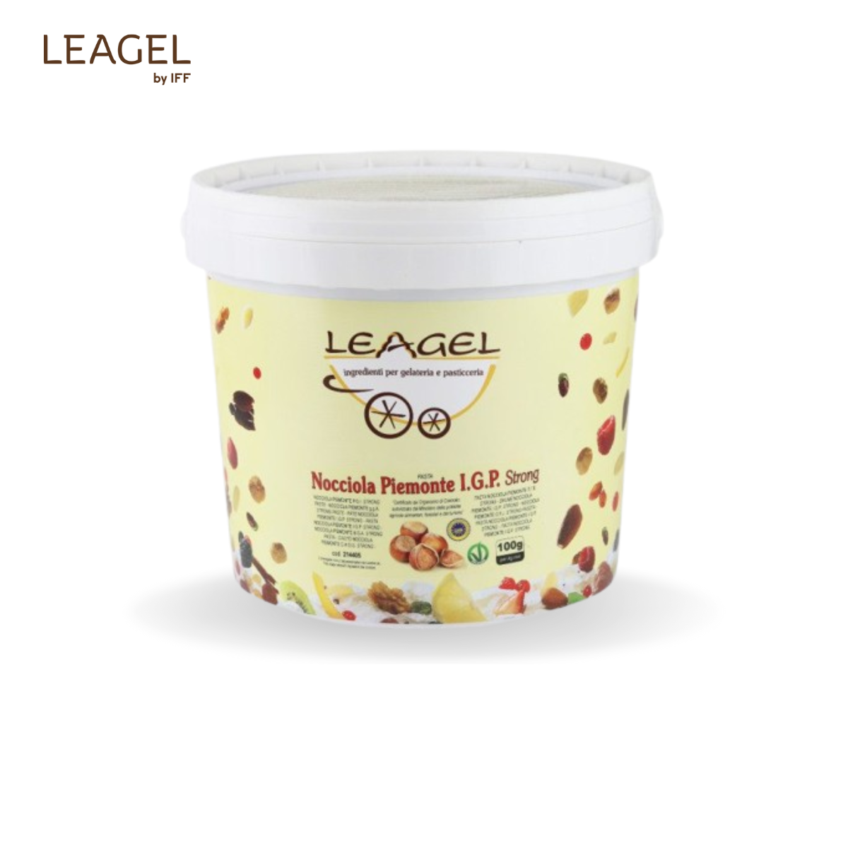 Pasta Gelato Nocciola Strong 5KG 214405 LGL