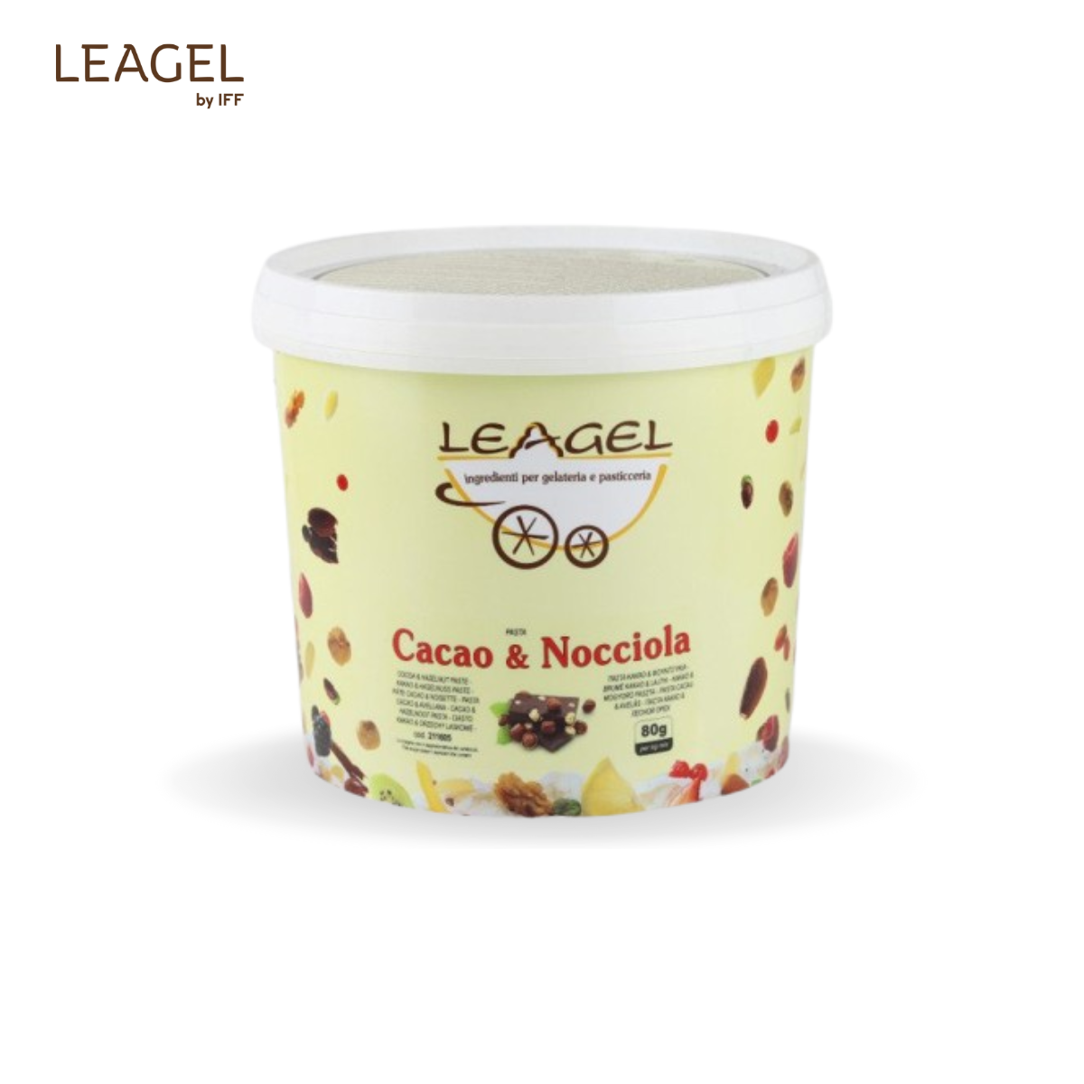 PASTA  GELATO COCOA&HAZELNUT 3.5 KG 211605 LGL