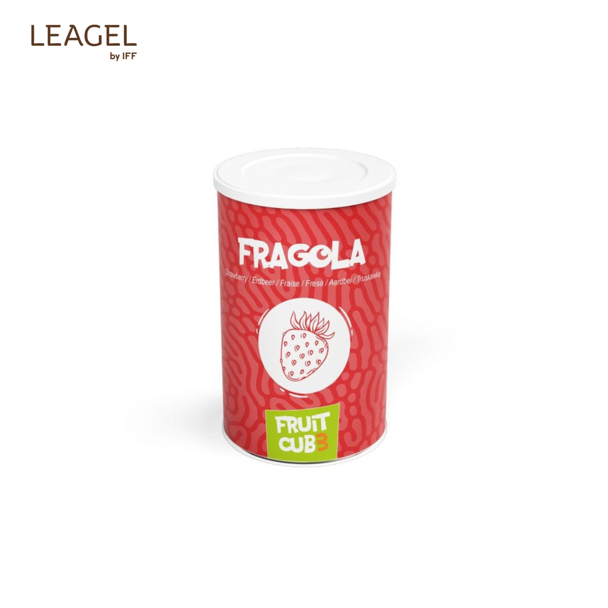 Fruit cube gelato Capsuni 1,55KG 344530 LGL