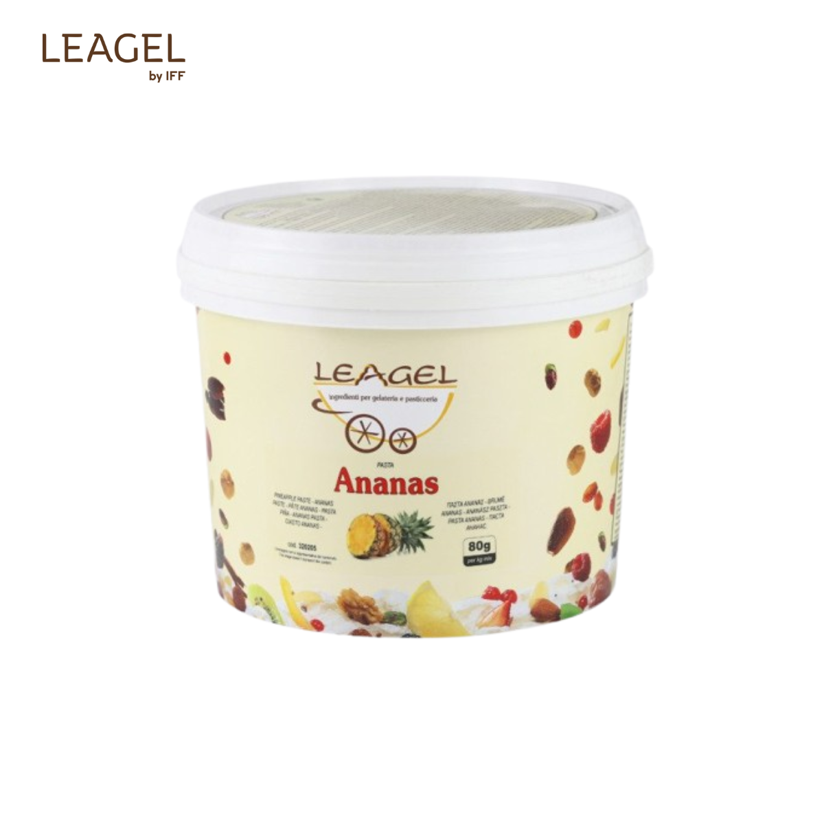 Pasta gelato Ananas 3.5kg 320205 LGL