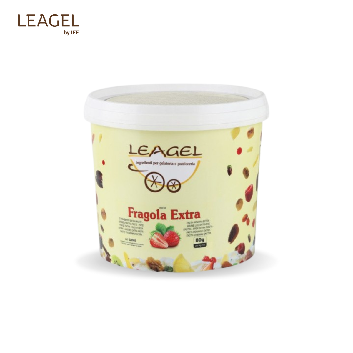Pasta Gelato Capsuna Extra 3,5KG 320905 LGL