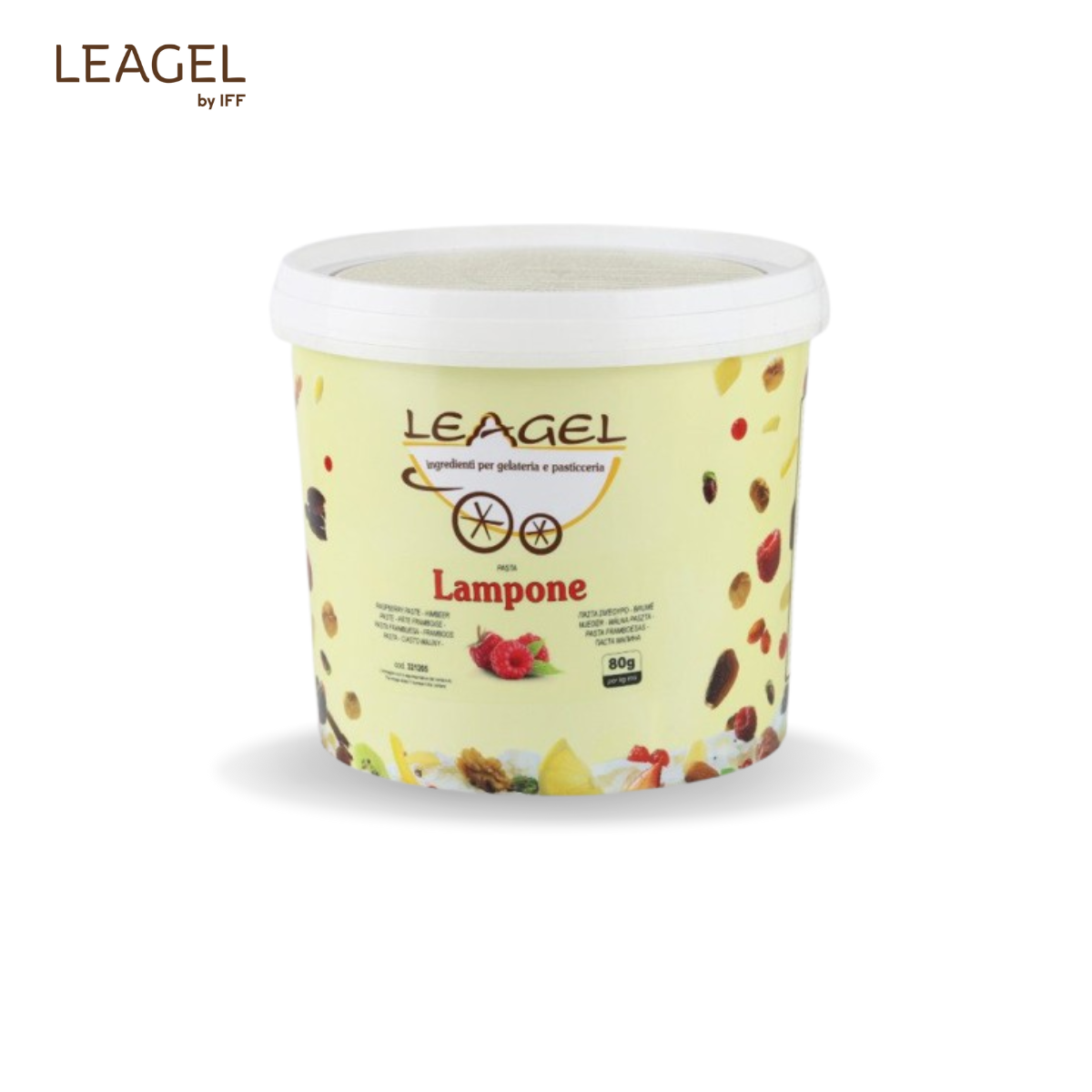 Pasta Gelato Zmeura 3,5KG 321205 LGL