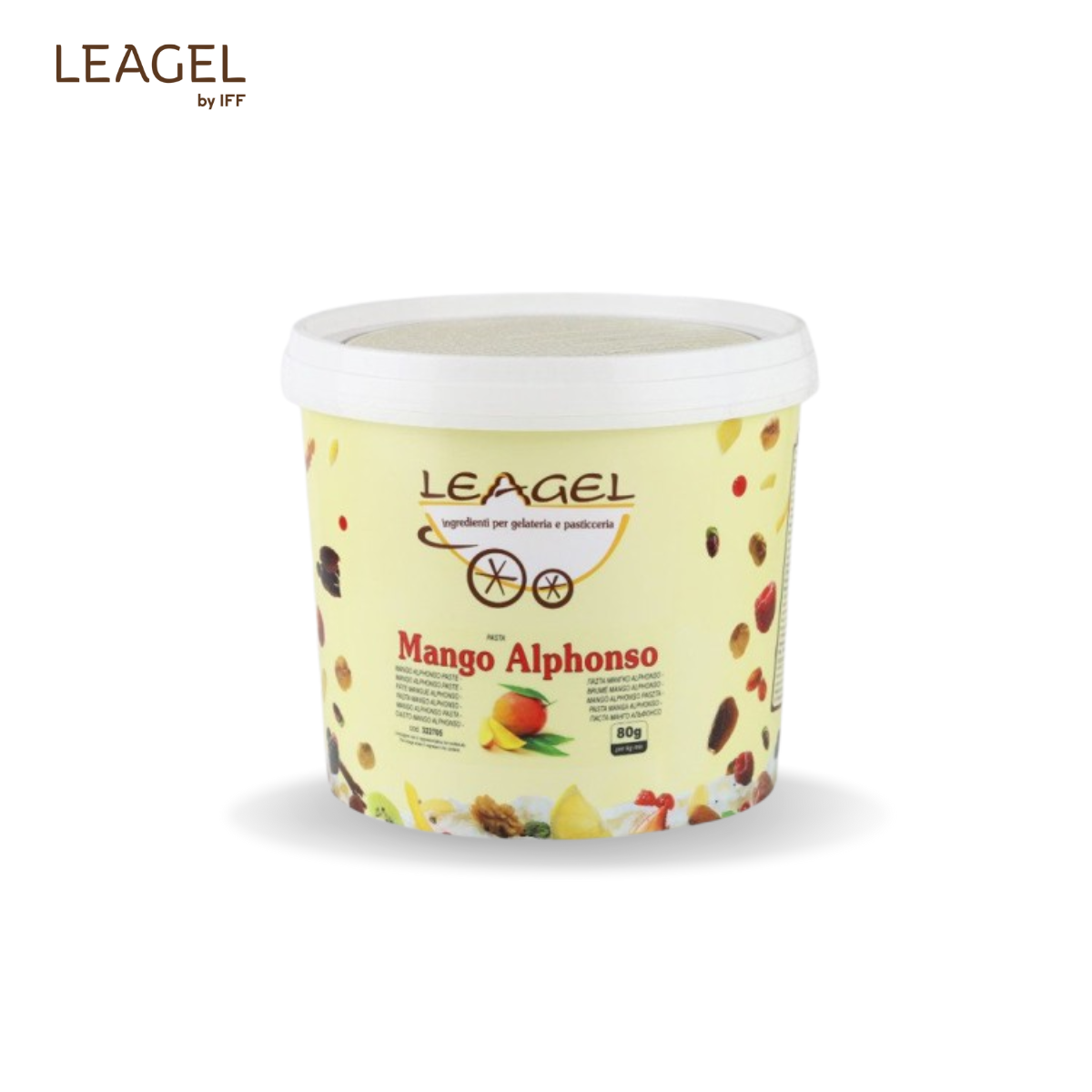 Pasta Gelato Mango Alphonso 3,5KG 322705 LGL