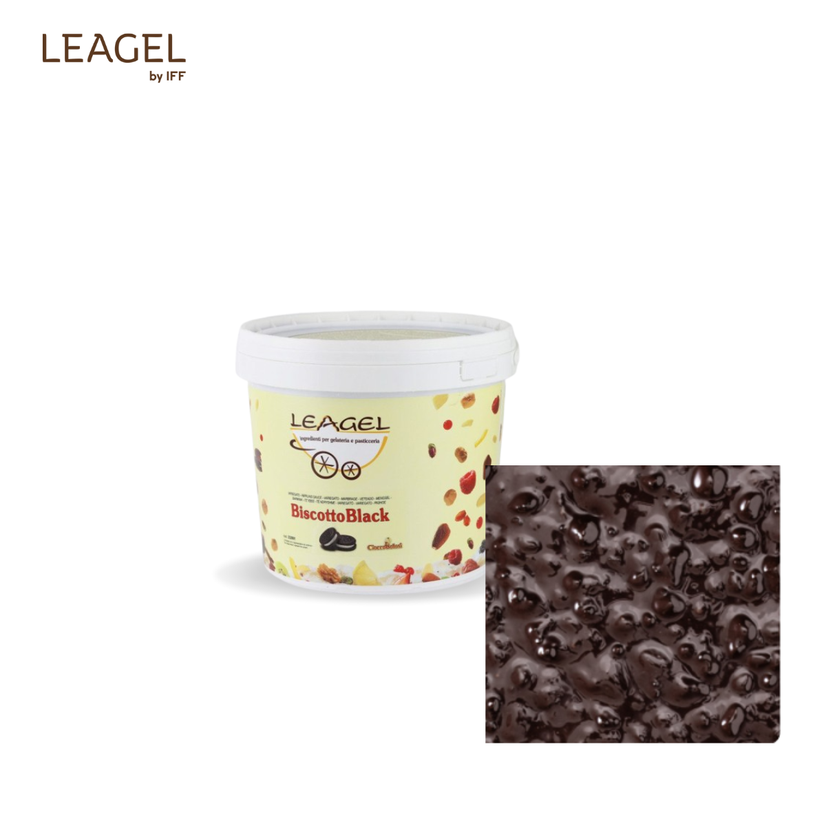 Sos BISCOTTO BLACK RIPPLING SAUCE 5kg 232901 LGL
