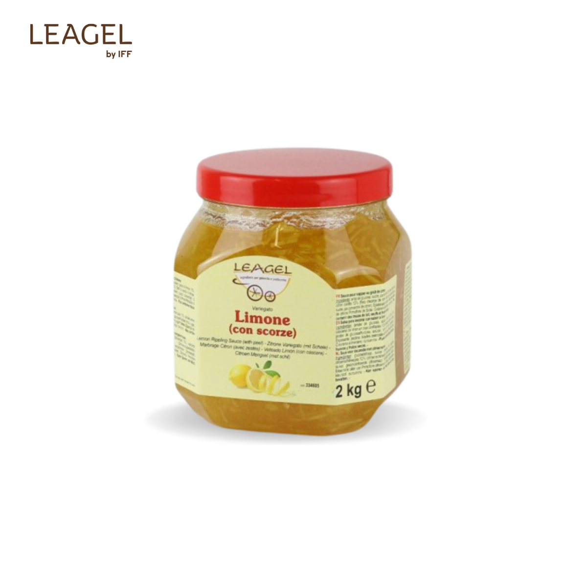 Sos rippling LEMON (cu coaja) 2kg 334605 LGL