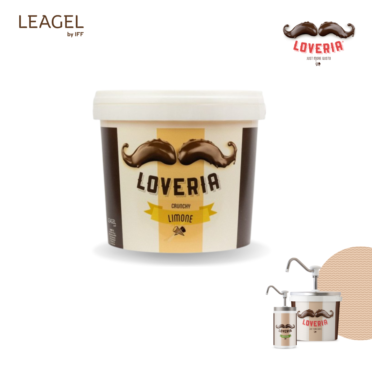 Sos LOVERIA CRUNCHY LEMON 5,0kg 235601 LGL