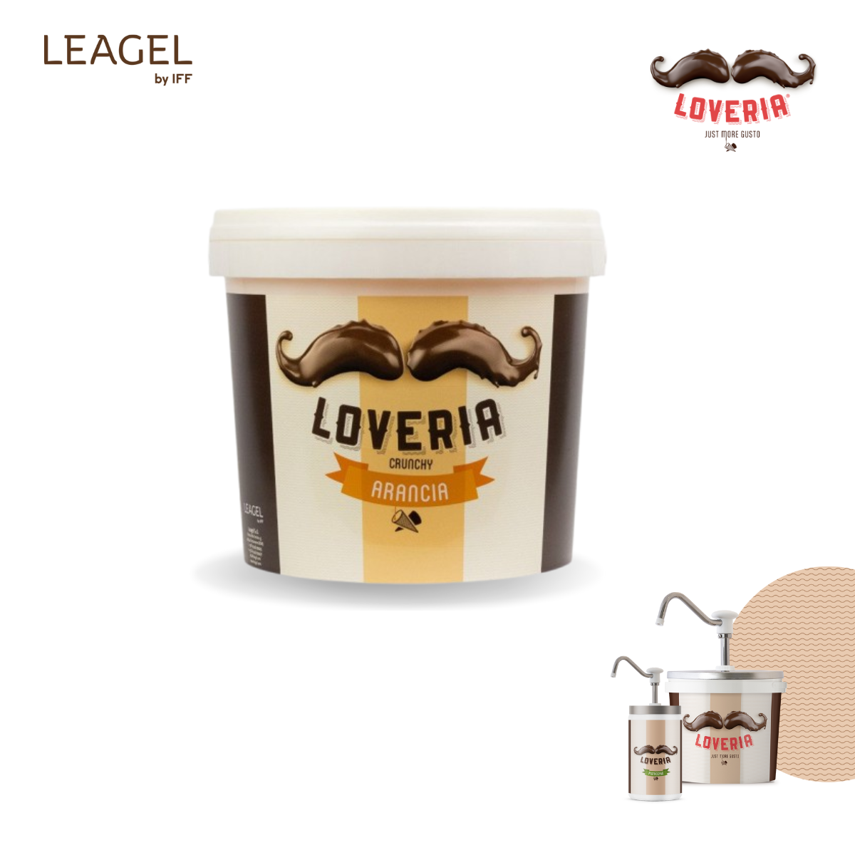Sos LOVERIA CRUNCHY ORANGE 5,0kg 235701 LGL