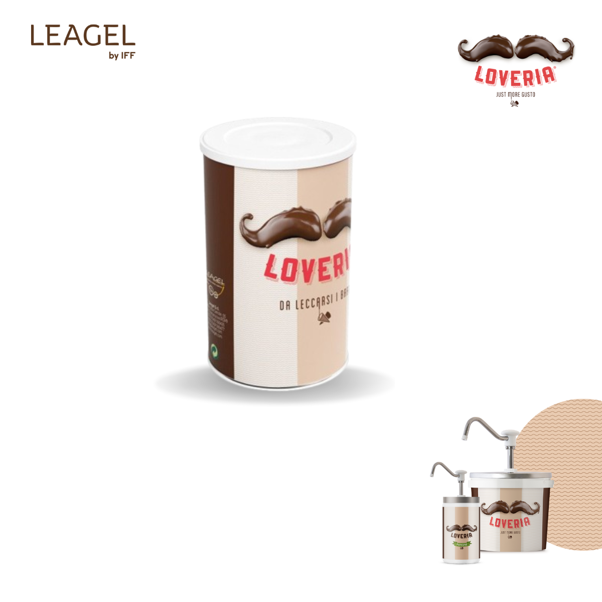 Sos Loveria Chocolate Small Tin 1,2KG 231330 LGL