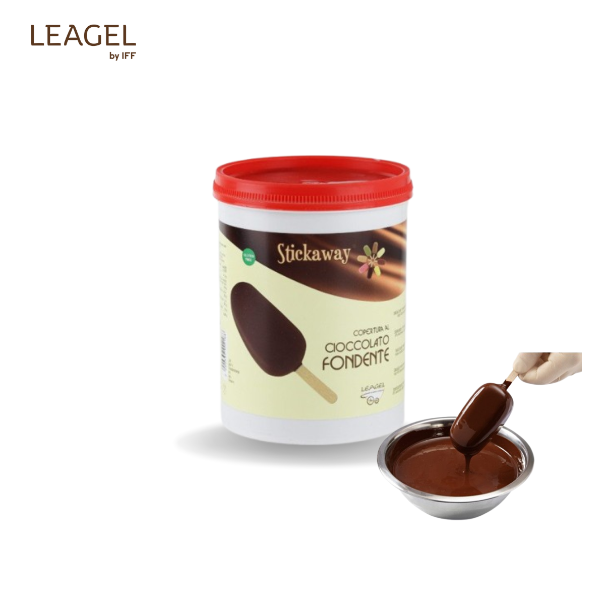 STICKAWAY Ciocolata neagra 1.2kg 220330 LGL