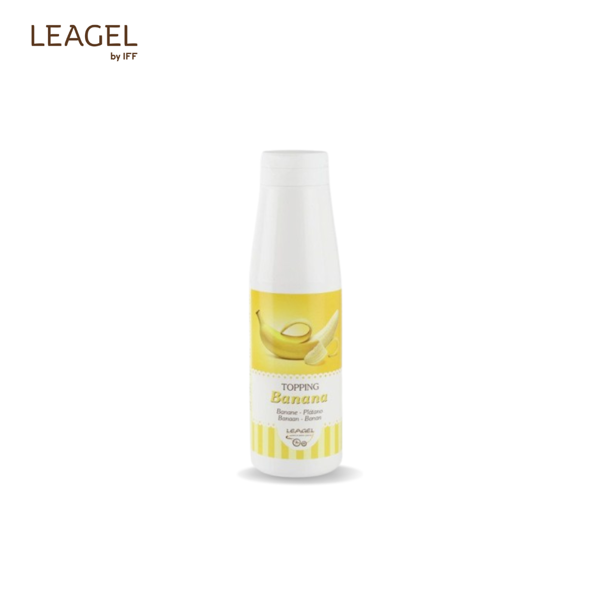 Topping de banane, sticla plastic 1 kg 350501 Leagel