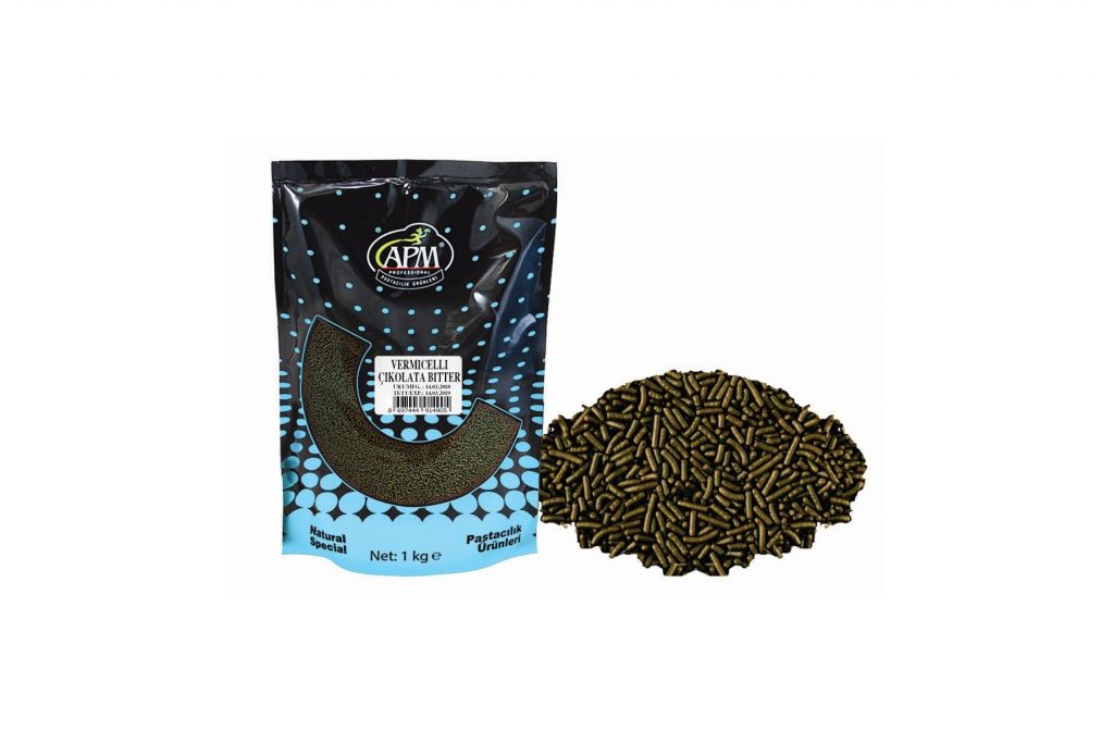 Decoratiuni vermicelli  negri 1kg  APM