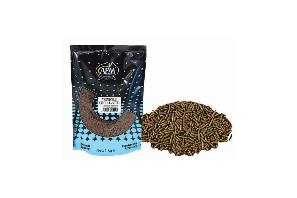 Decoratiuni vermicelli ciocolata cu lapte 1kg  APM