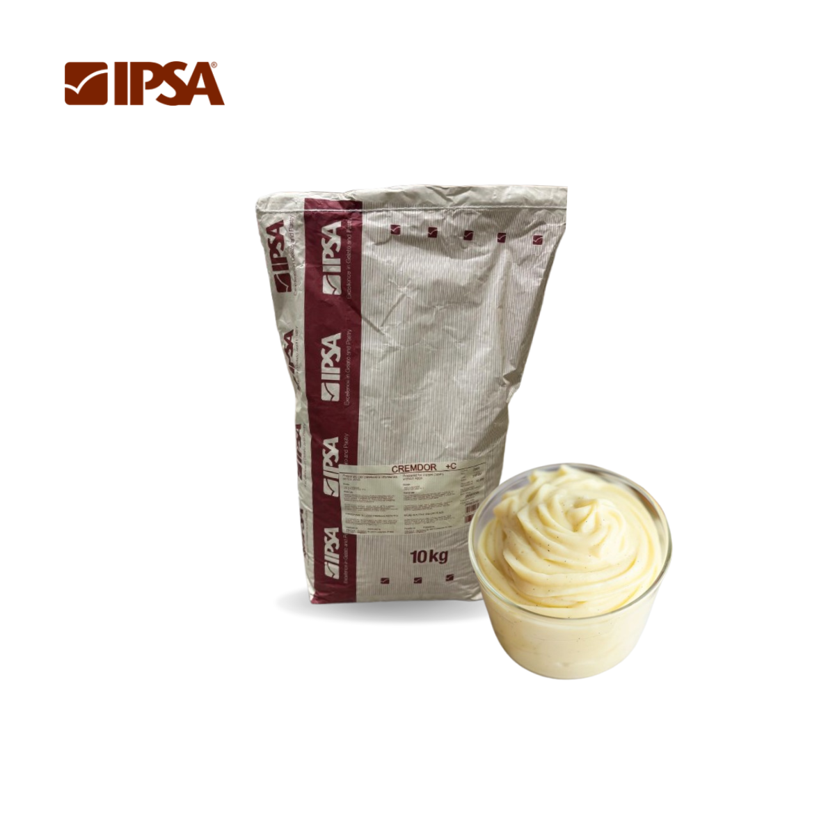 Crema instant de vanilie CREMDOR +C, 10kg, 2063 Ipsa