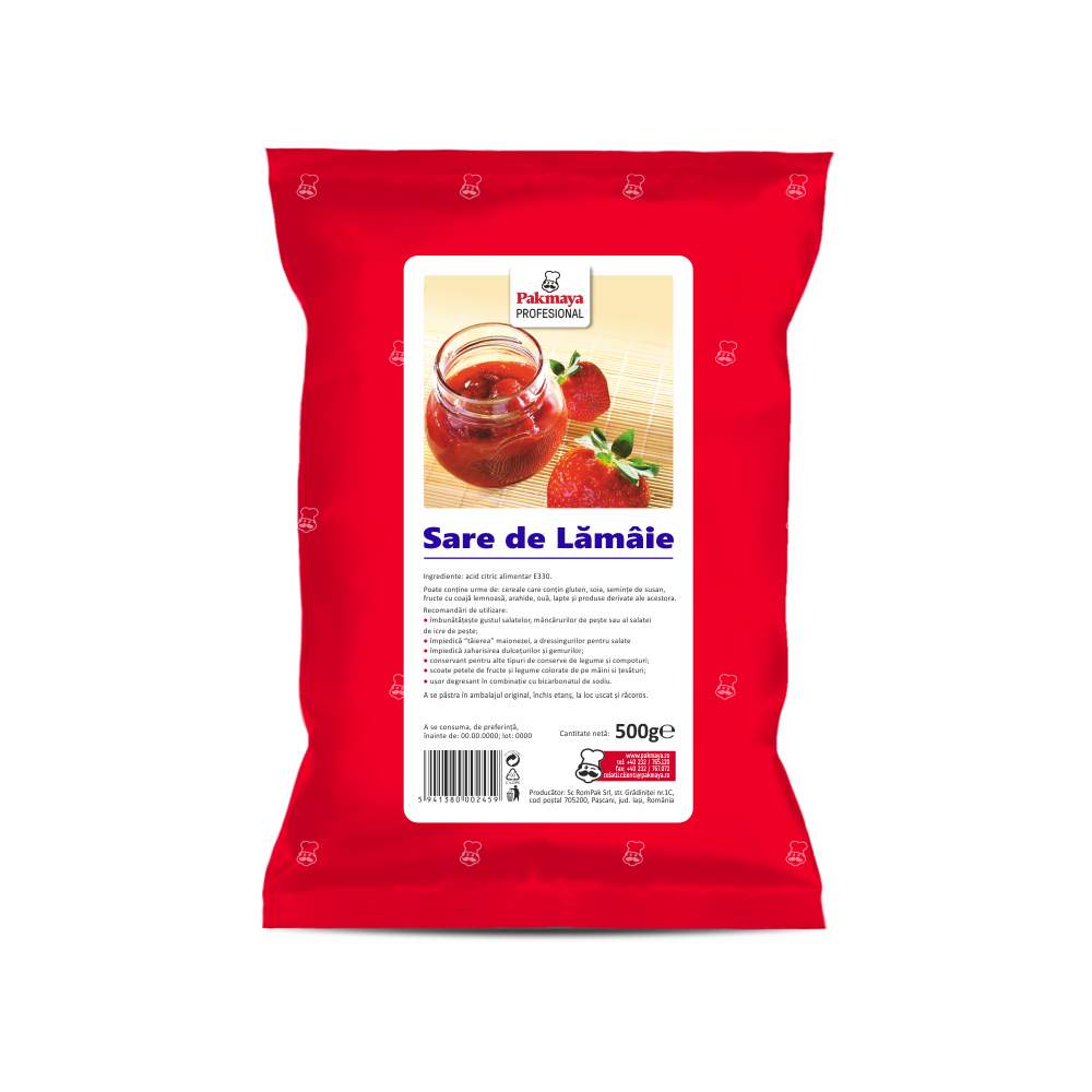 Sare de lamaie 500 g PAKM
